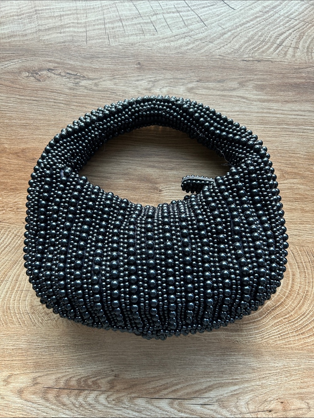 Anthropologie Beaded Bag - Rare Black Color
